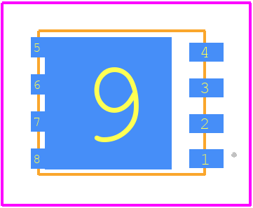BSC070N10NS3G - Infineon PCB footprint - Other - Other - BSC070N10NS3G-1