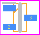 BSS126 - Infineon PCB footprint - SOT23 (3-Pin) - SOT23 (3-Pin) - PG-SOT-23-