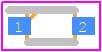 BAS70KFILM - STMicroelectronics PCB footprint - Small Outline Diode Flat Lead - Small Outline Diode Flat Lead - SOD-523*