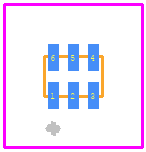 ESDALC6V1-5M6 - STMicroelectronics PCB footprint - Other - Other - ESDALC6V1-5M6