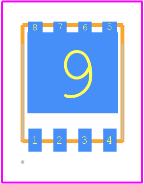STL42P6LLF6 - STMicroelectronics PCB footprint - Other - Other - PowerFLAT 5x6 type R package outline