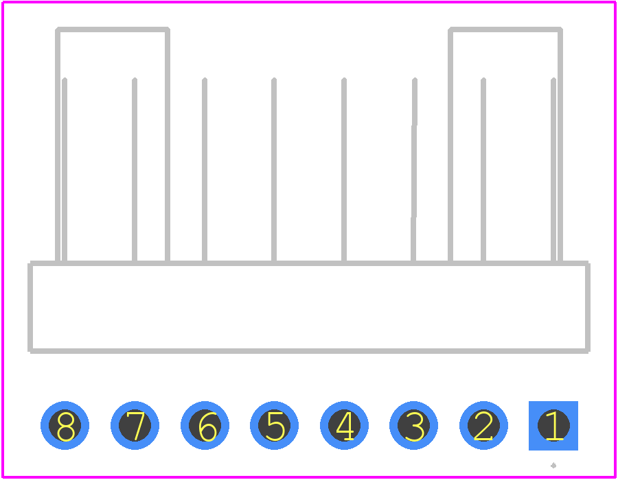 22-12-4082 - Molex PCB footprint - Other - Other - 22-12-4082-3