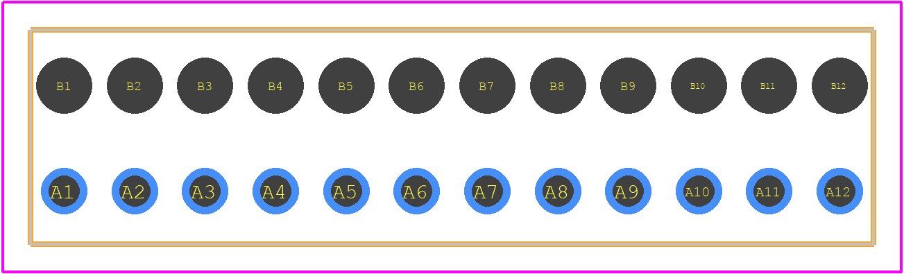 22-14-2124 - Molex PCB footprint - Other - Other - 22-14-2124-2