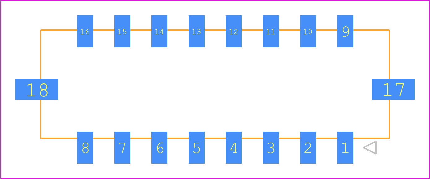 43045-1618 - Molex PCB footprint - Other - Other - 43045-16YY_181920