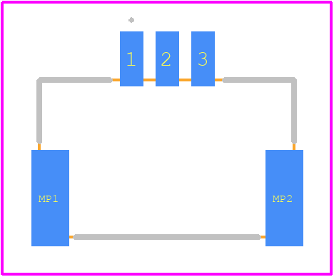53780-0370 - Molex PCB footprint - Other - Other - 53780-0370-2