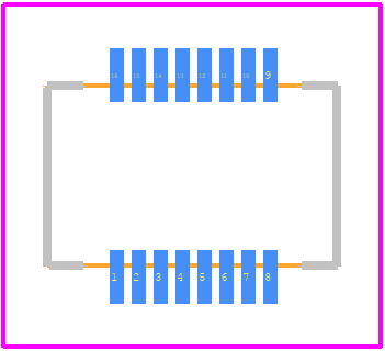 54102-0164 - Molex PCB footprint - Other - Other - 54102-0164-1
