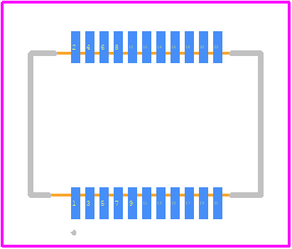 54722-0224 - Molex PCB footprint - Other - Other - 54722-0224-2