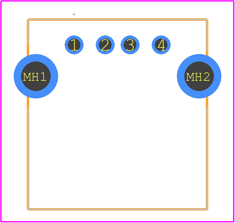 67643-3911 - Molex PCB footprint - Other - Other - 67643-3911-1