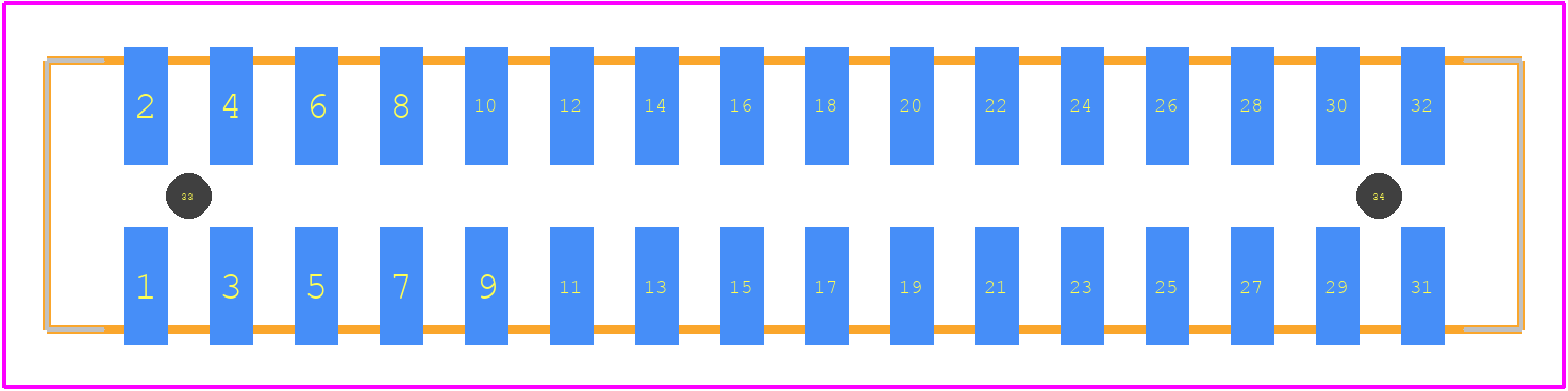 87832-3220 - Molex PCB footprint - Other - Other - 87832-3220