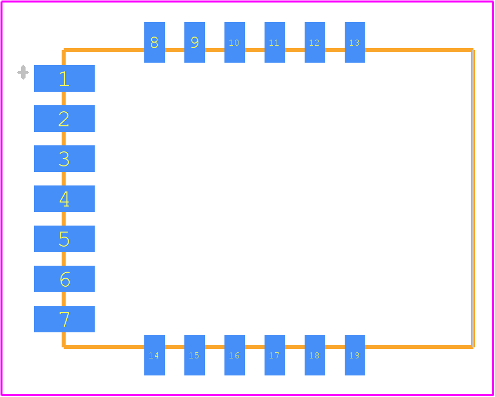 REX3B BLACK - Rexense PCB footprint - Other - Other - REX3B BLACK-4