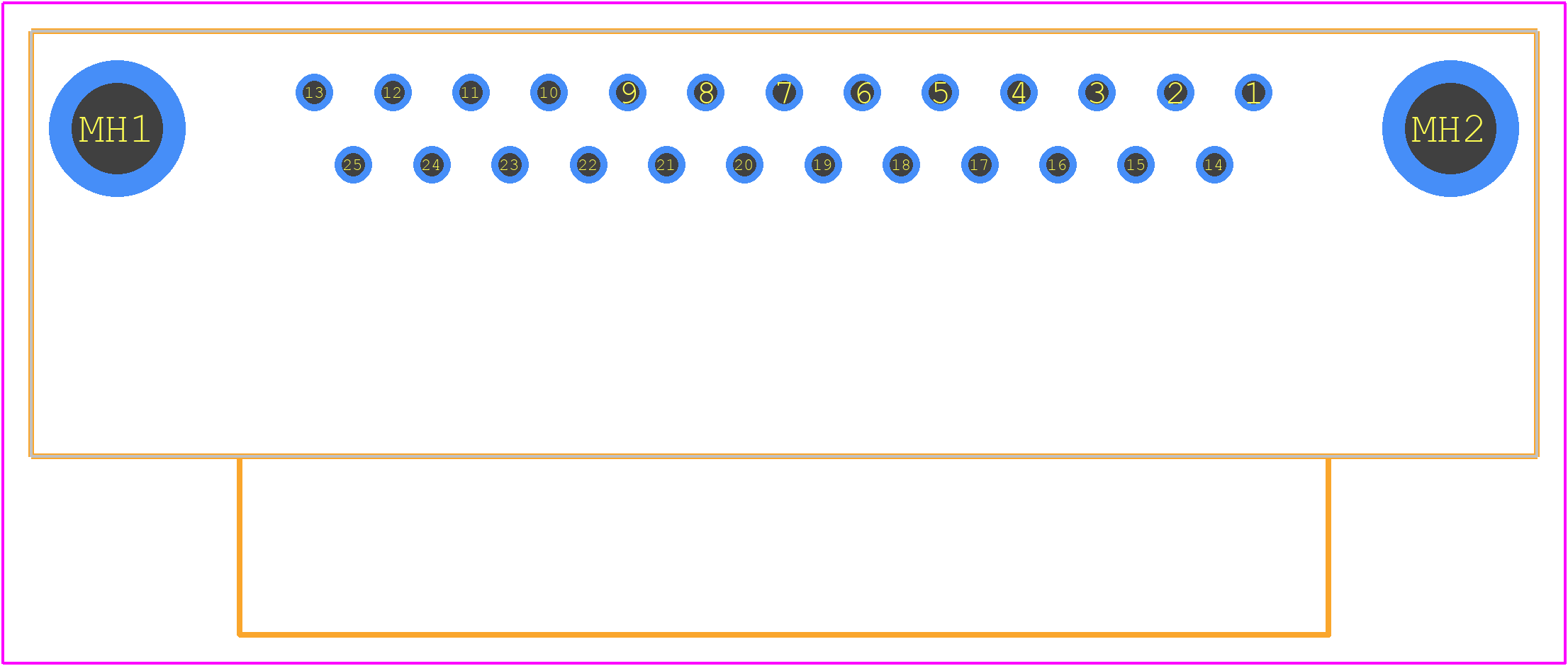 1-106507-2 - TE Connectivity PCB footprint - Other - Other - 1-106507-2-2