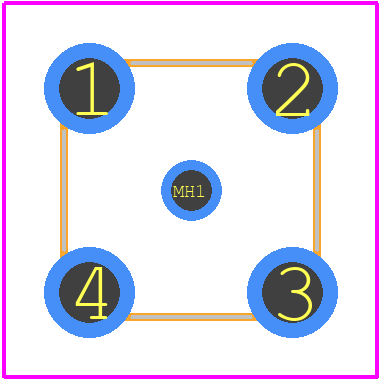 1-1337485-0 - TE Connectivity PCB footprint - Other - Other - 1-1337485-0-2