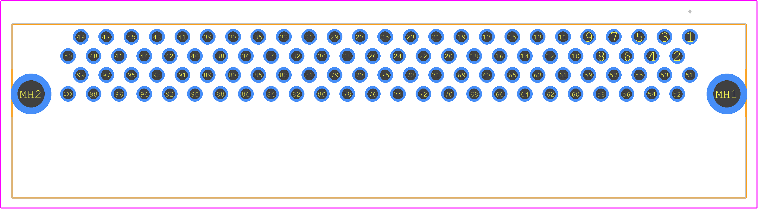 1-1734099-0 - TE Connectivity PCB footprint - Other - Other - 1-1734099-0-1