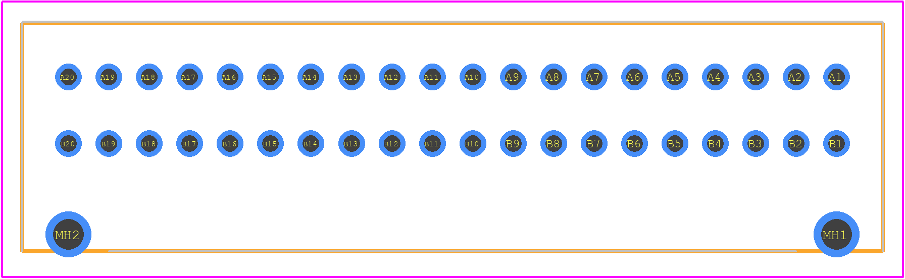 1-1827872-0 - TE Connectivity PCB footprint - Other - Other - 1-1827872-0-1