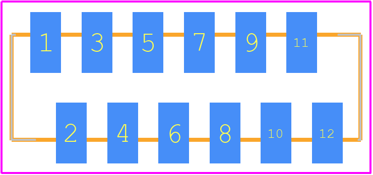 1-2178711-2 - TE Connectivity PCB footprint - Other - Other - 1-2178711-2-2