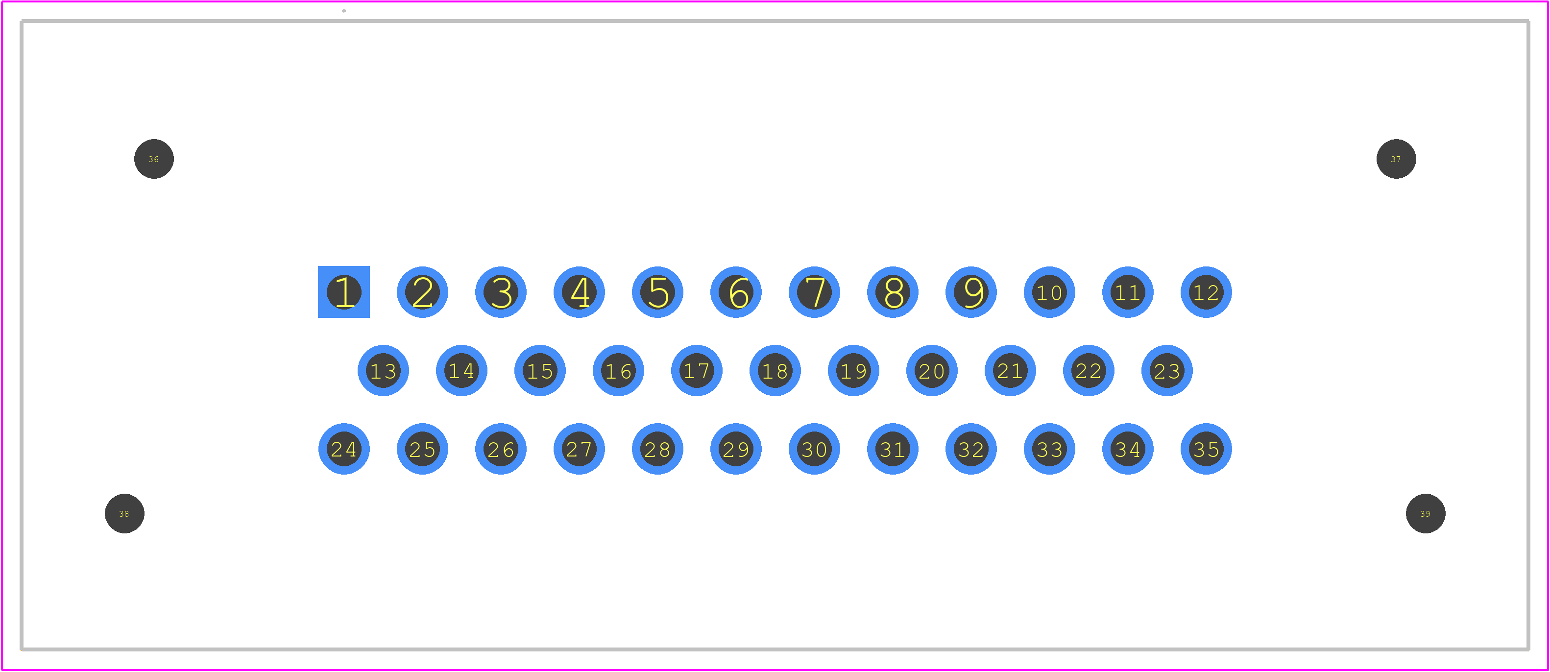 1-776231-1 - TE Connectivity PCB footprint - Other - Other - 1-776231-1-3