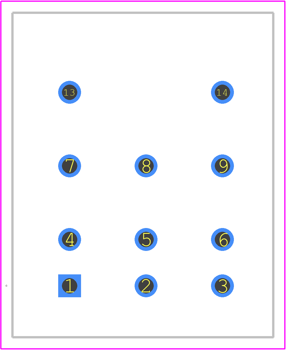 PT371730 - TE Connectivity PCB footprint - Other - Other - PT371730-2