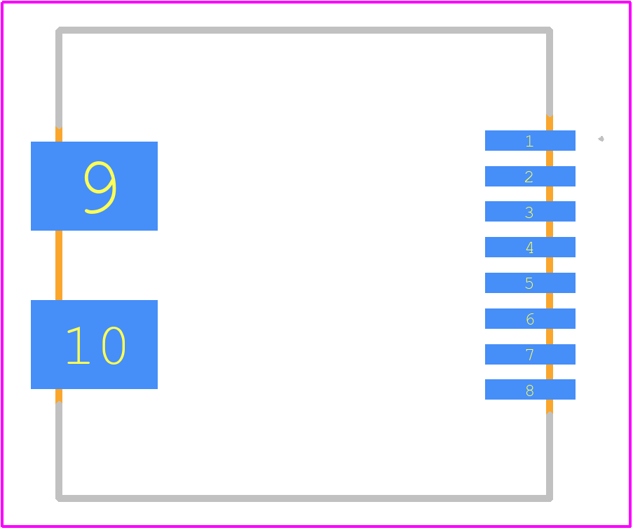 1705549-1 - TE Connectivity PCB footprint - Other - Other - 1705549-1