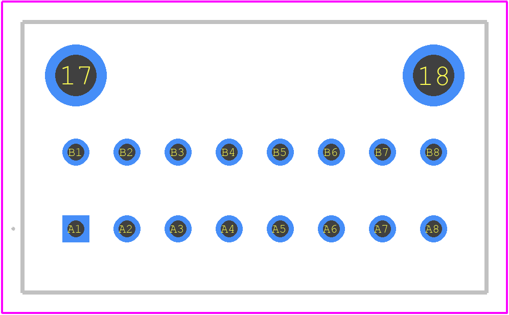 1747994-1 - TE Connectivity PCB footprint - Other - Other - 1747994-1-2