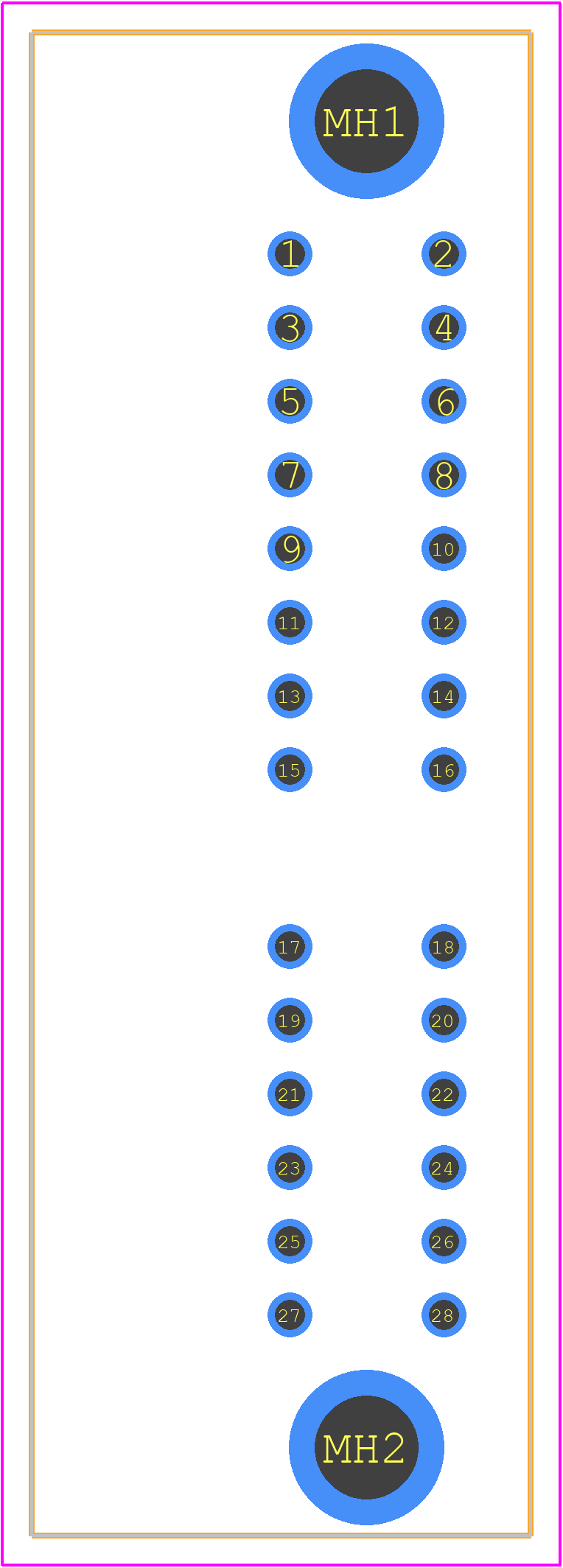 174979-2 - TE Connectivity PCB footprint - Other - Other - 174979-2-1