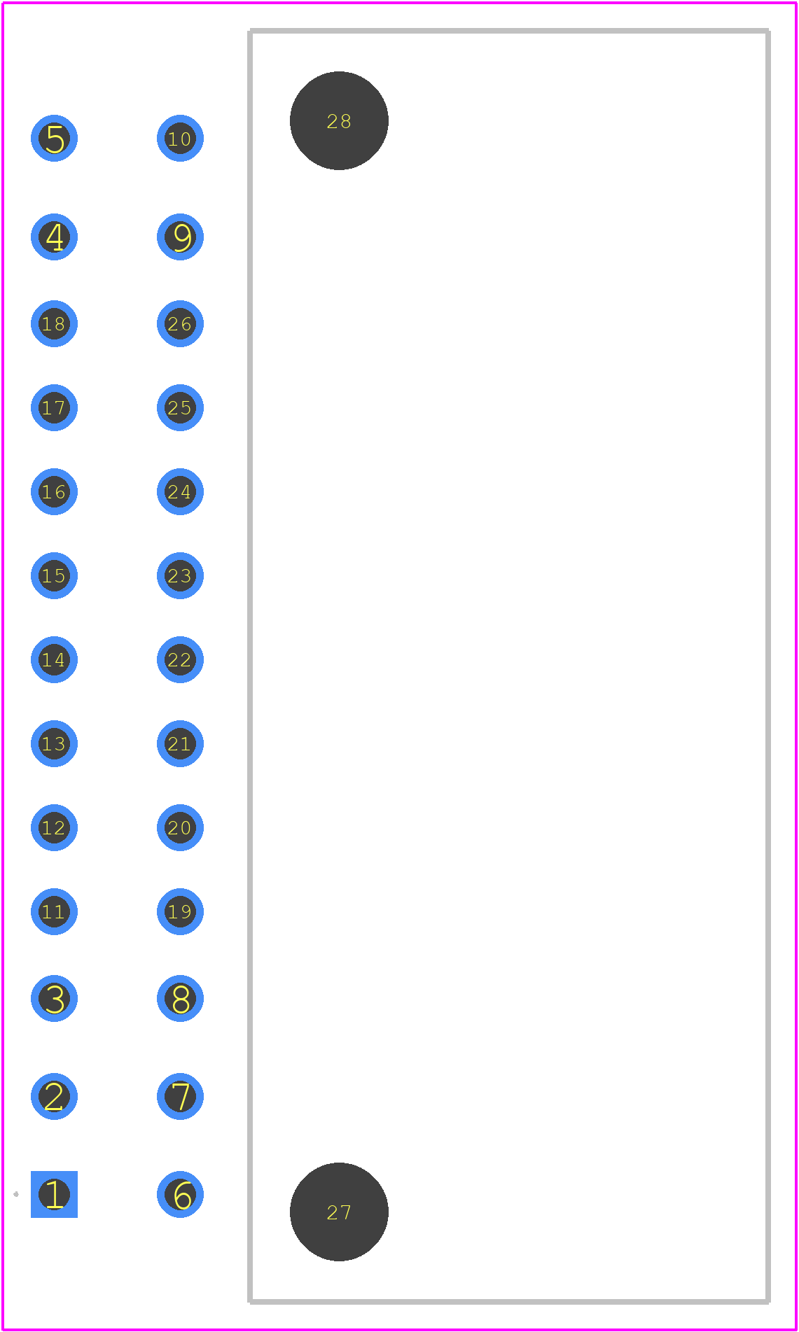 175571-6 - TE Connectivity PCB footprint - Other - Other - 175571-6-4