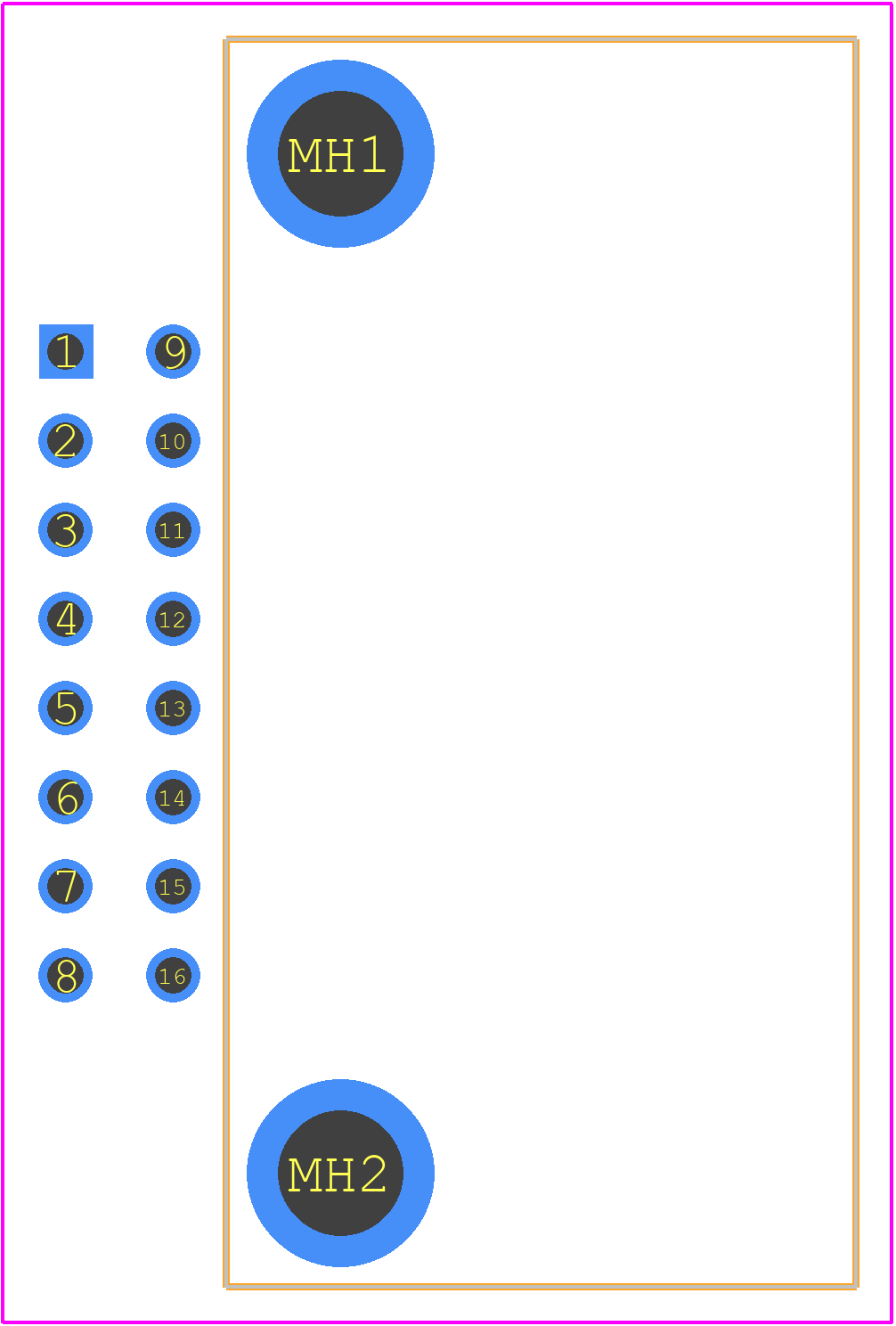 175615-2 - TE Connectivity PCB footprint - Other - Other - 175615-2-3
