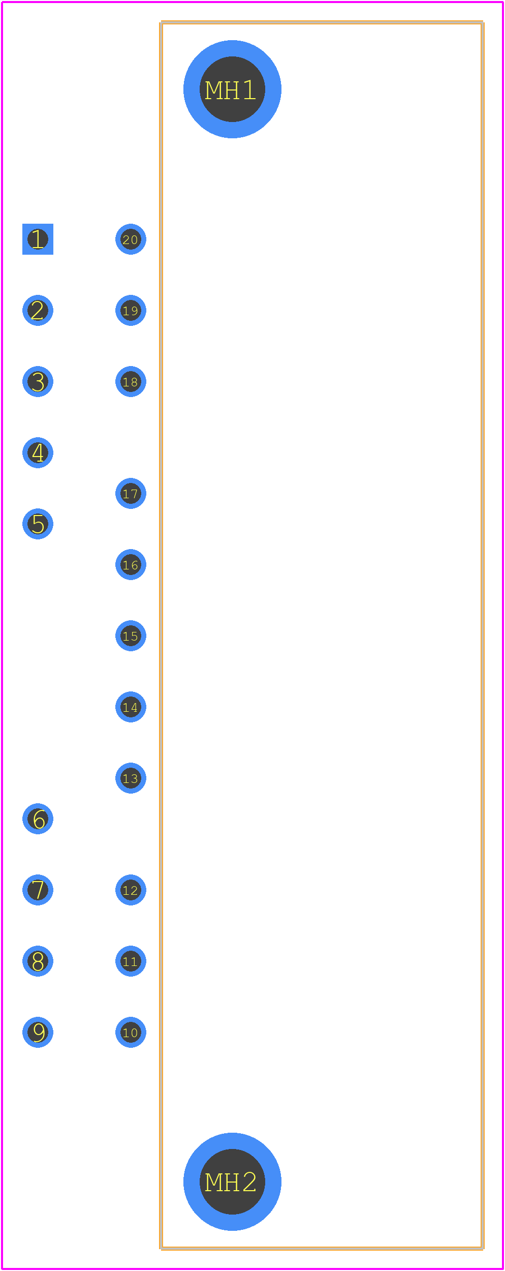 175785-1 - TE Connectivity PCB footprint - Other - Other - 175785-1-1