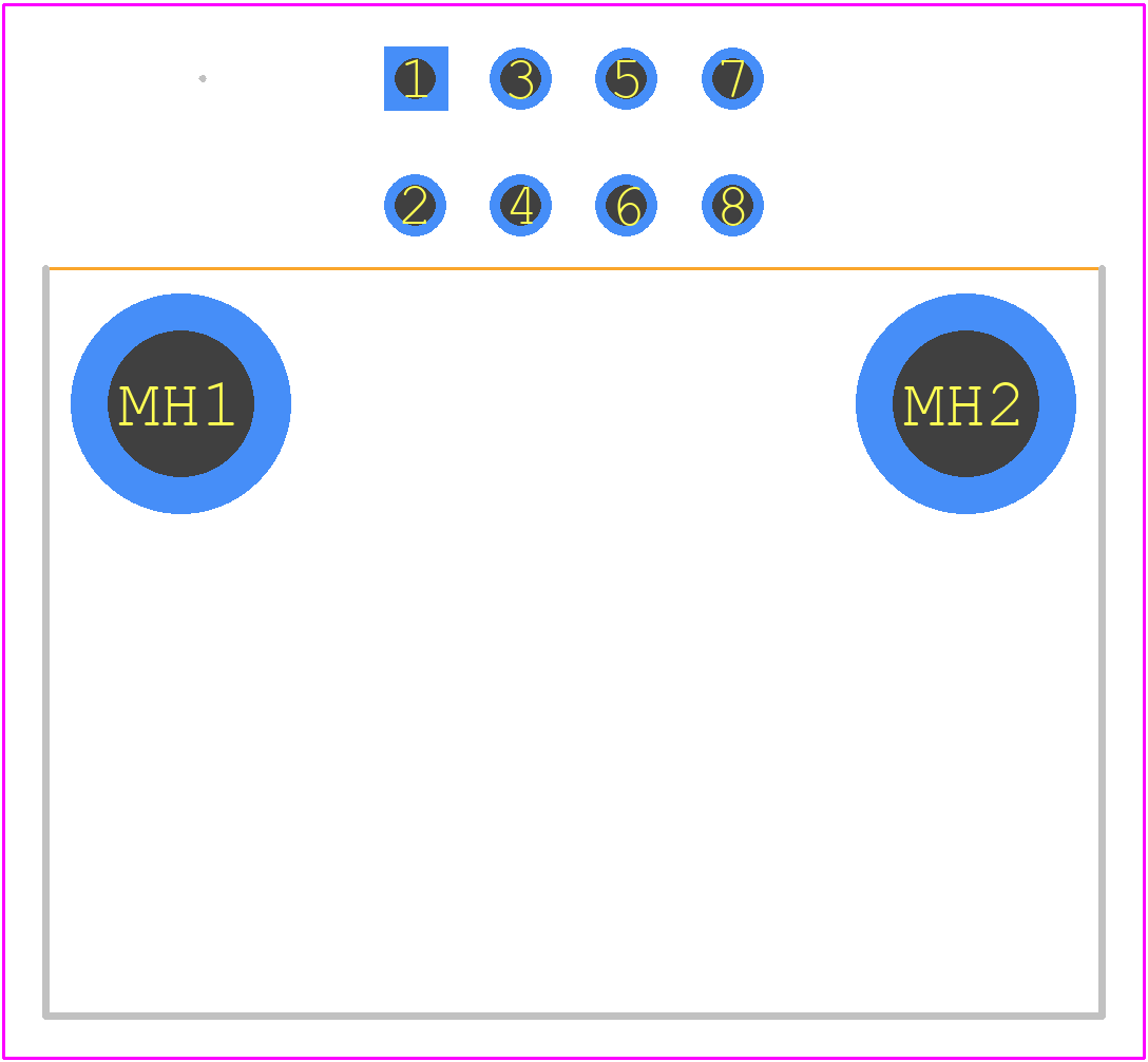 175973-2 - TE Connectivity PCB footprint - Other - Other - 175973-2-1