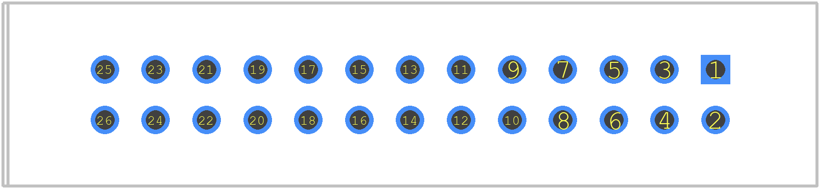 1761608-9 - TE Connectivity PCB footprint - Other - Other - TYCO_1761608-9