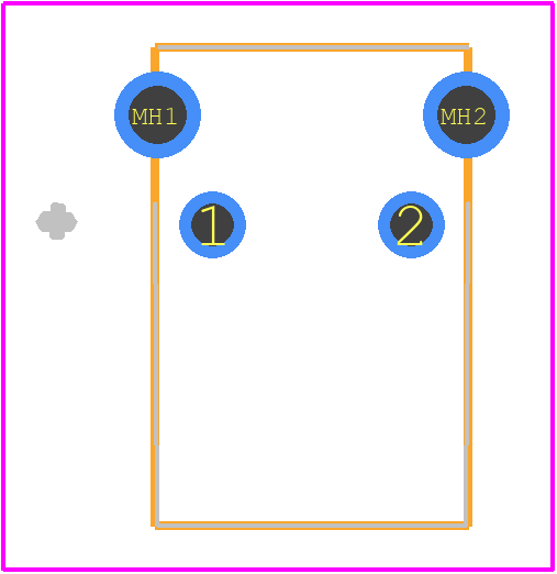 1825027-6 - TE Connectivity PCB footprint - Other - Other - 1825027-6-3