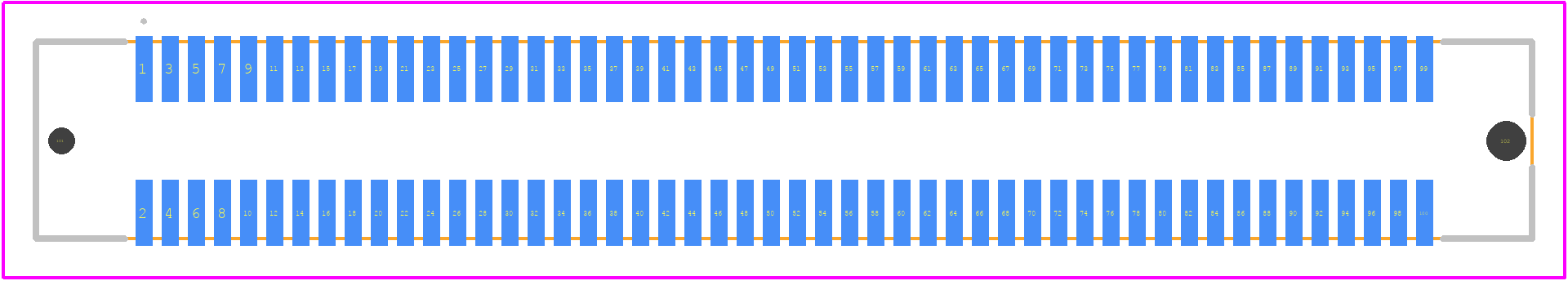 2-5177986-4 - TE Connectivity PCB footprint - Other - Other - 2-5177986-4-3