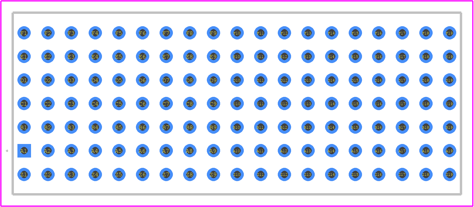 352033-1 - TE Connectivity PCB footprint - Other - Other - 352033-1-2