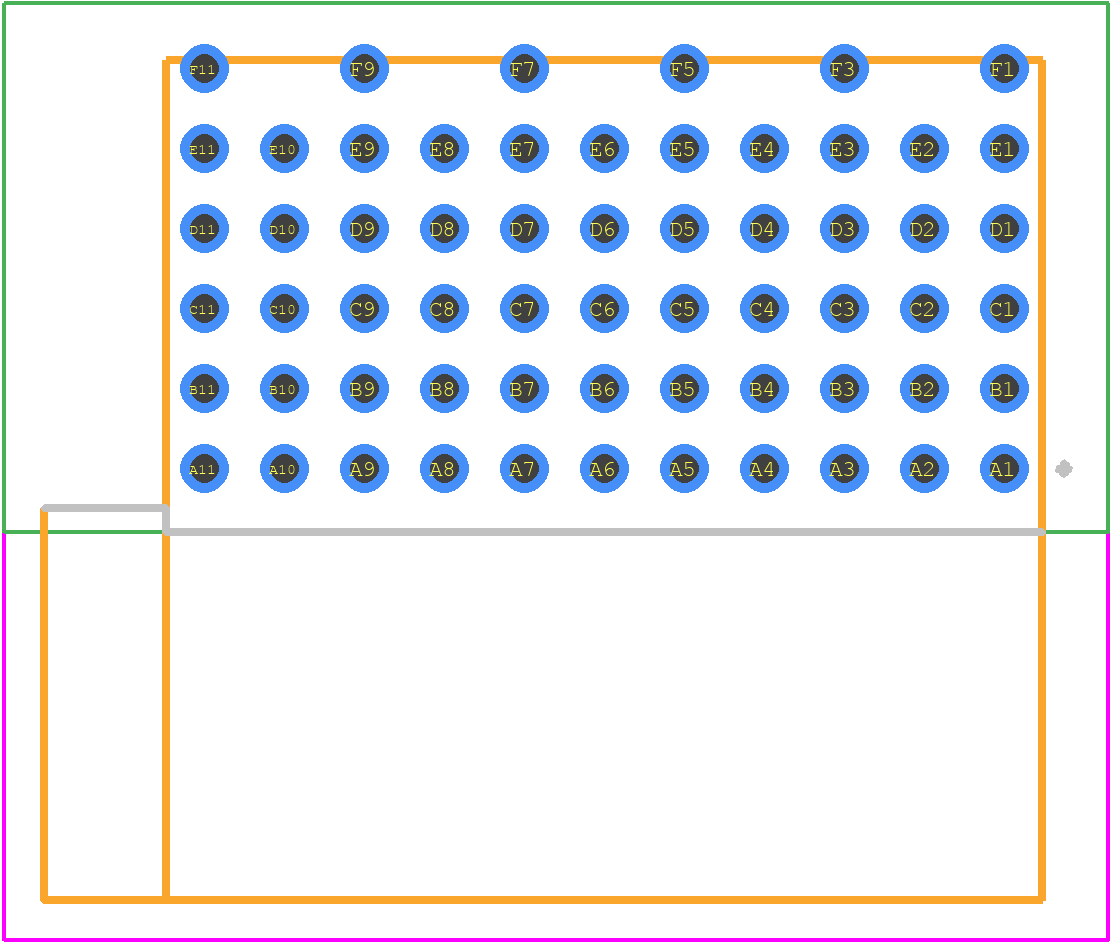 352115-1 - TE Connectivity PCB footprint - Other - Other - 352115-1