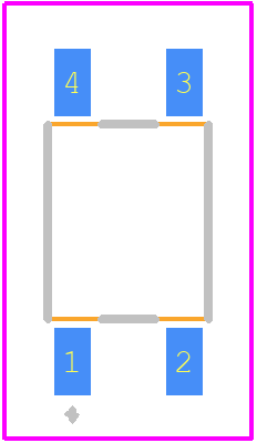PC354NJ0000F - Sharp Microelectronics PCB footprint - Other - Other - PC354NJ0000F-1
