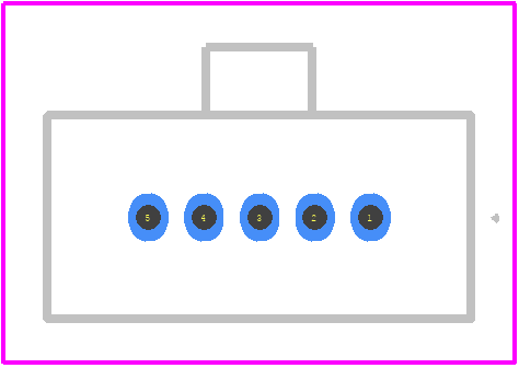 5-104071-2 - TE Connectivity PCB footprint - Other - Other - 5-104071-2-1