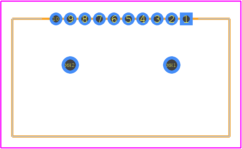 5-104074-1 - TE Connectivity PCB footprint - Other - Other - 5-104074-1-3