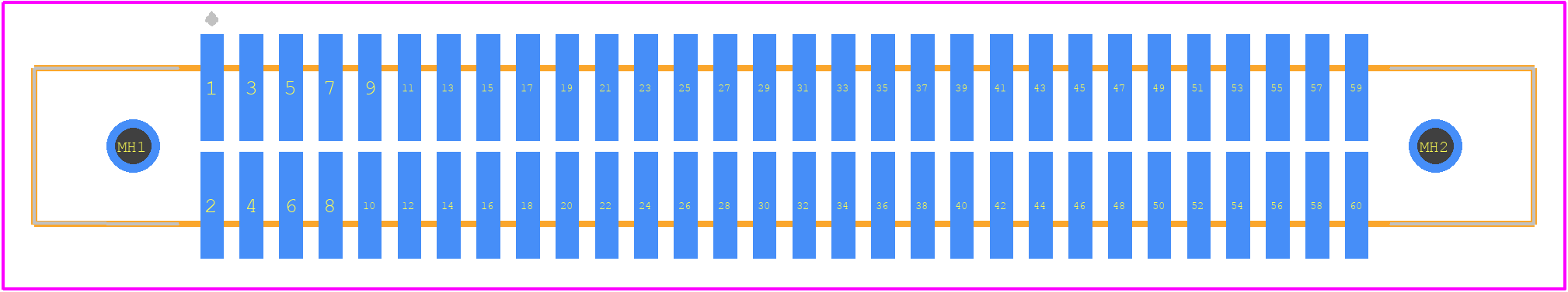 5-104550-7 - TE Connectivity PCB footprint - Other - Other - 5-104550-7-2