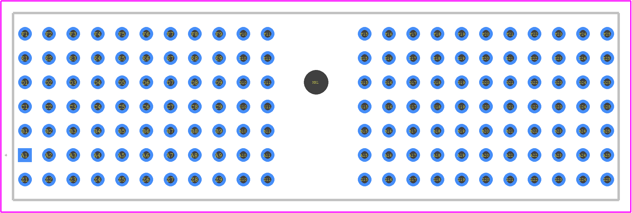 5100668-1 - TE Connectivity PCB footprint - Other - Other - 5100668-1-1