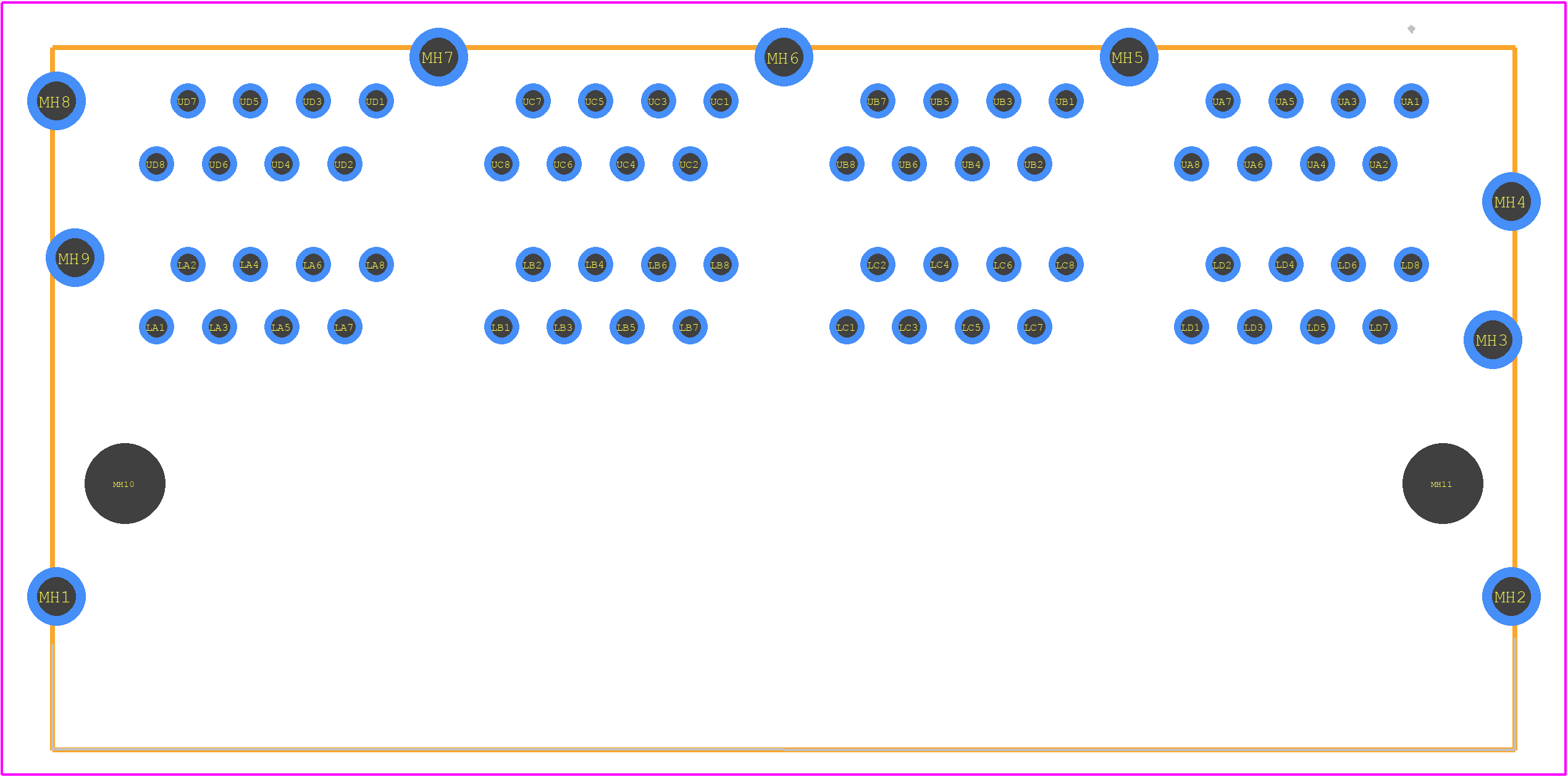 5569257-1 - TE Connectivity PCB footprint - Other - Other - 5569257-1-1