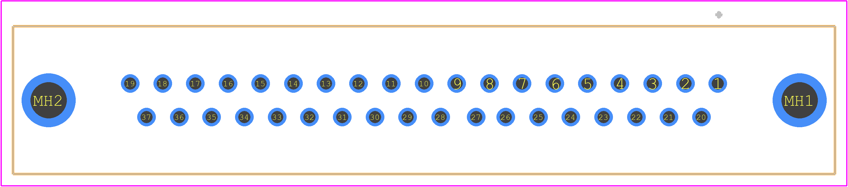 5747301-7 - TE Connectivity PCB footprint - Other - Other - 5747301-7-33