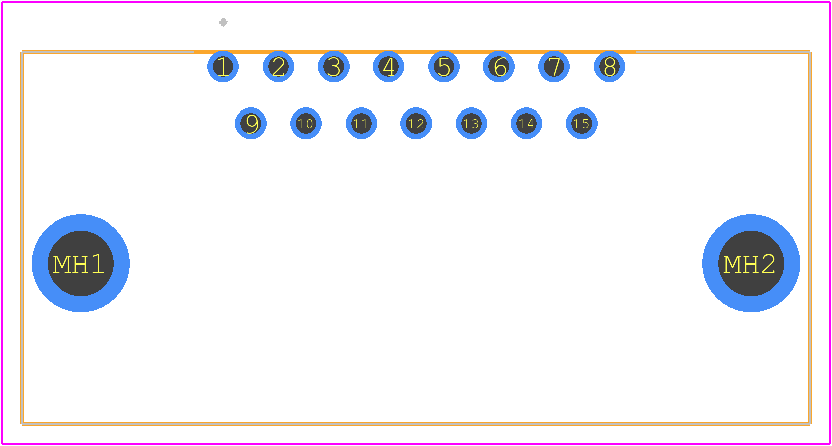 5747833-4 - TE Connectivity PCB footprint - Other - Other - 5747833-4-2