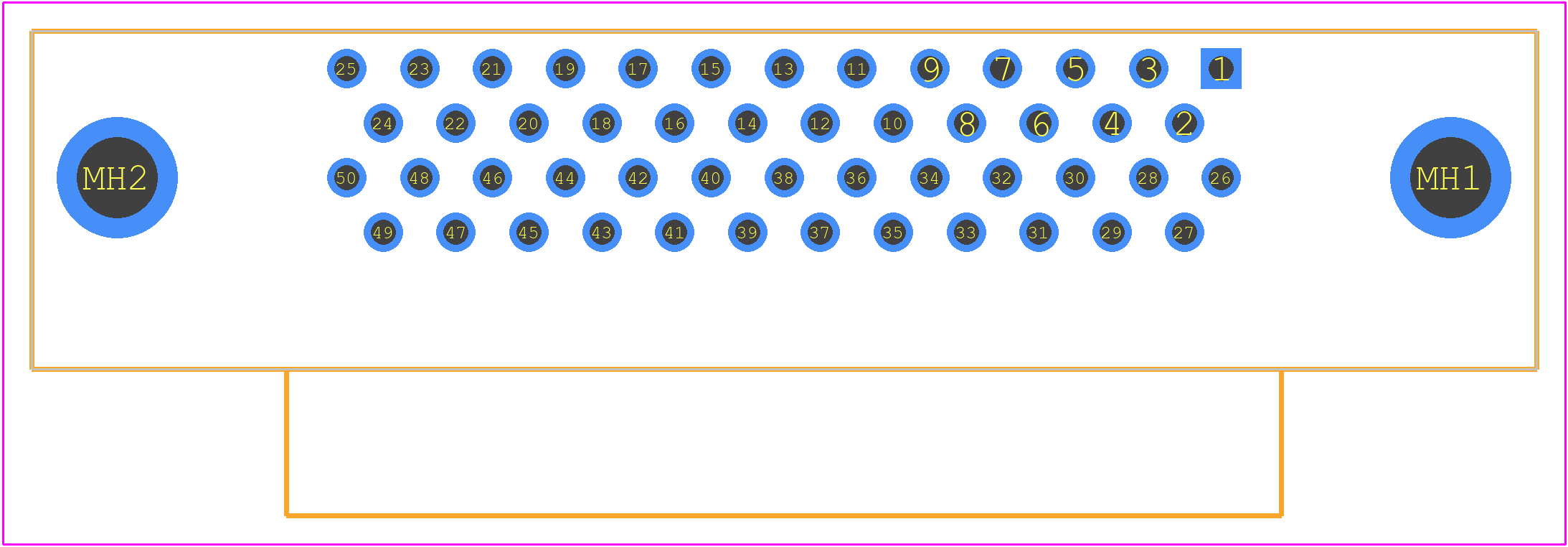 5787395-5 - TE Connectivity PCB footprint - Other - Other - 5787395-5-2