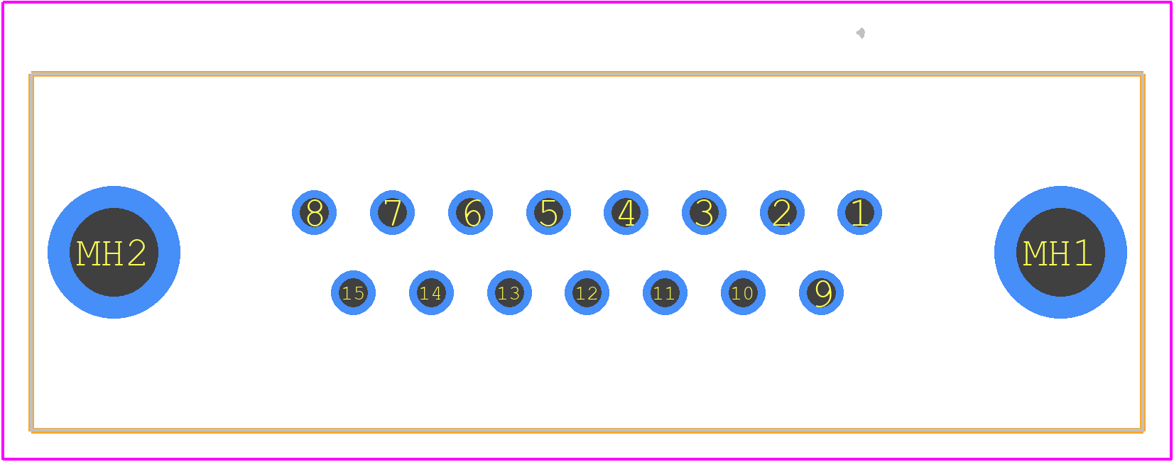 5787683-1 - TE Connectivity PCB footprint - Other - Other - 5787683-1-1