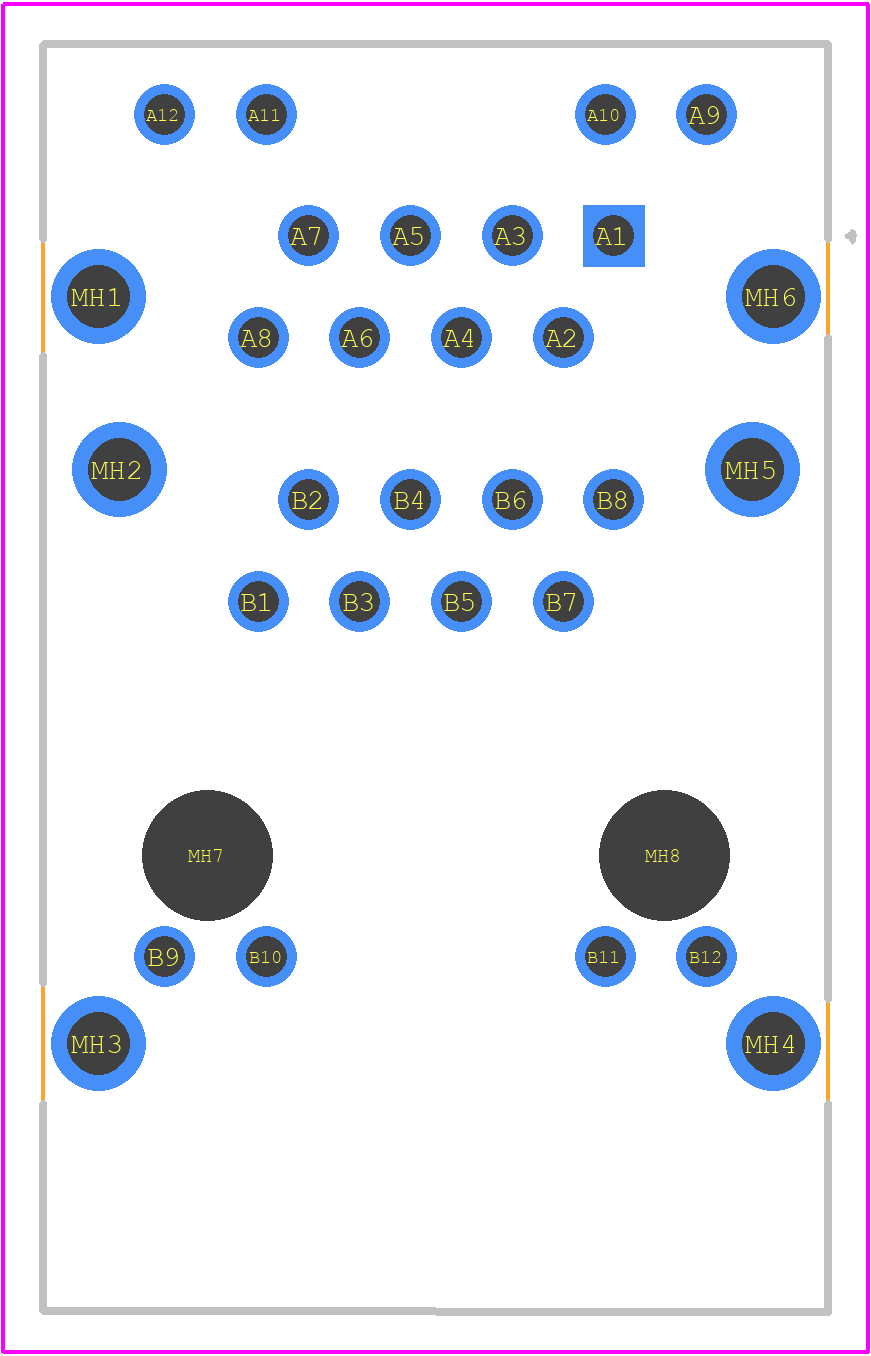 6368011-1 - TE Connectivity PCB footprint - Other - Other - 6368011-1-1