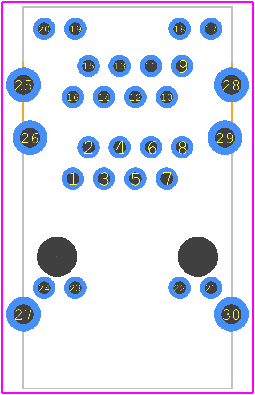 6368011-3 - TE Connectivity PCB footprint - Other - Other - 6368011-3
