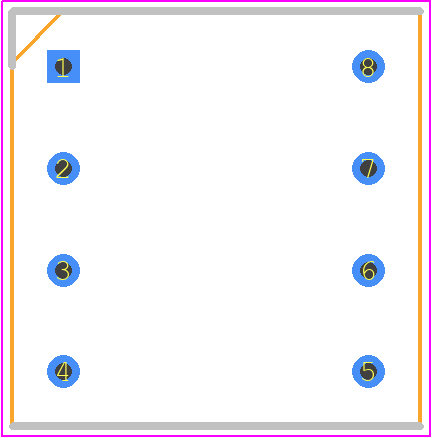 808-AG10D - TE Connectivity PCB footprint - Dual-In-Line Sockets - Dual-In-Line Sockets - 2 form C