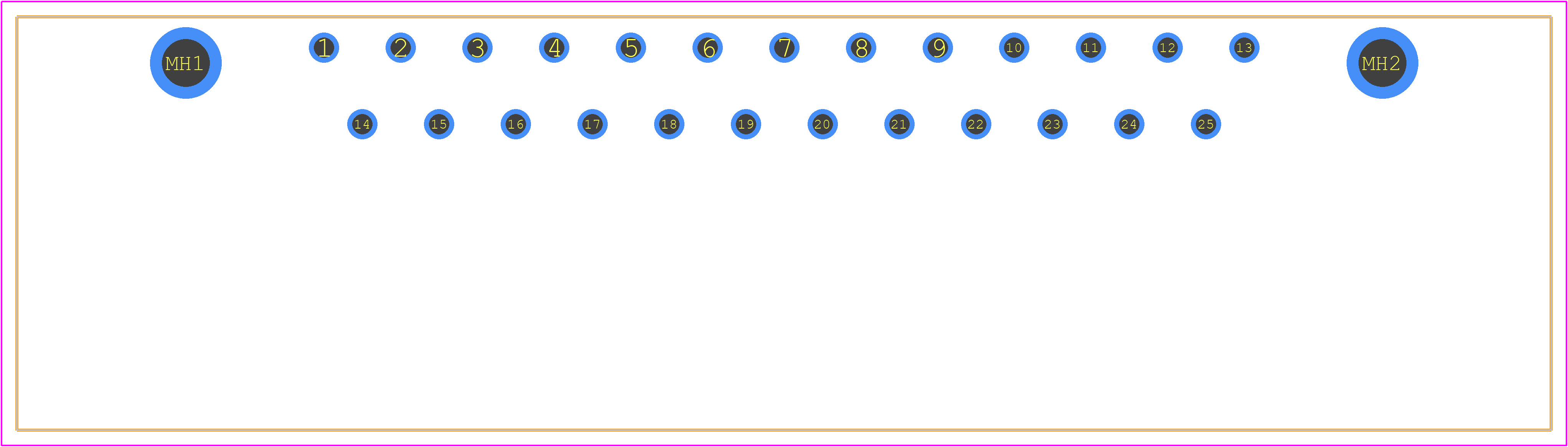 827050-1 - TE Connectivity PCB footprint - Other - Other - 827050-1-1