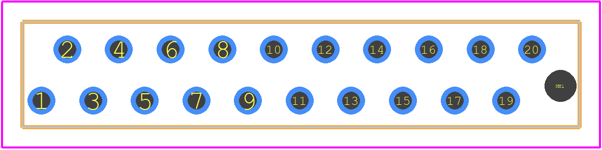 9-215079-0 - TE Connectivity PCB footprint - Other - Other - 9-215079-0-2