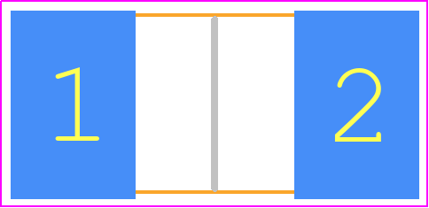 TLRS105030DR004FTDG - TE Connectivity PCB footprint - Resistor Chip - Resistor Chip - TLRS1050_