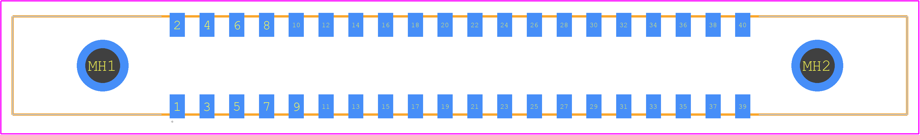 N4640-2000RB - 3M PCB footprint - Other - Other - N4640-2000RB-2